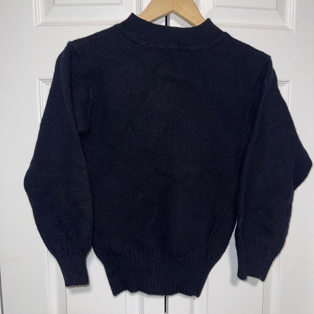 Vintage 1970s US military rudolph wool knit sweater size small